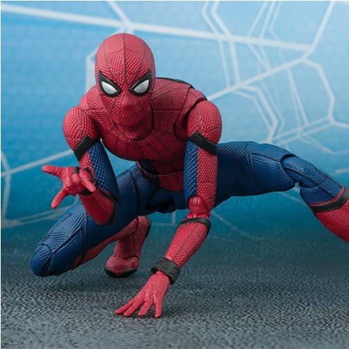Spider-Man Homecoming Action Figure - Tom Holland Poseable Model with Backpack - Collectible Superhero Gift