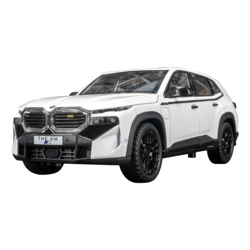 1:24 BMW XM alloy off-road vehicle model has four doors and the front hood and trunk door