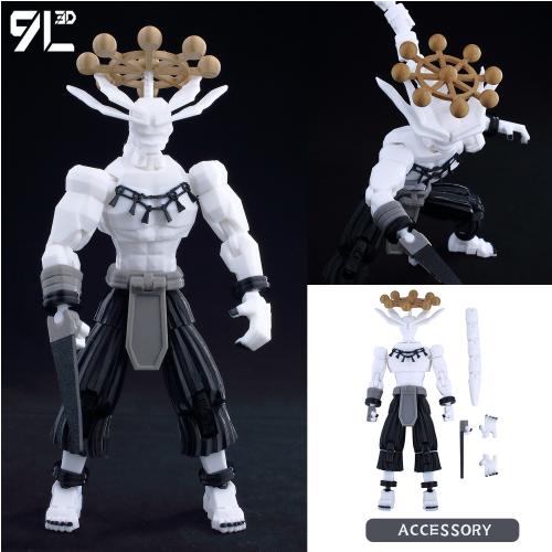Anime Jujutsu Kaisen Action Figure 9L3D Printed Yuji Sukuna Yuta Satoru Gojo Lucky Dummy 13 Movable Shapeshift Mannequin Toy