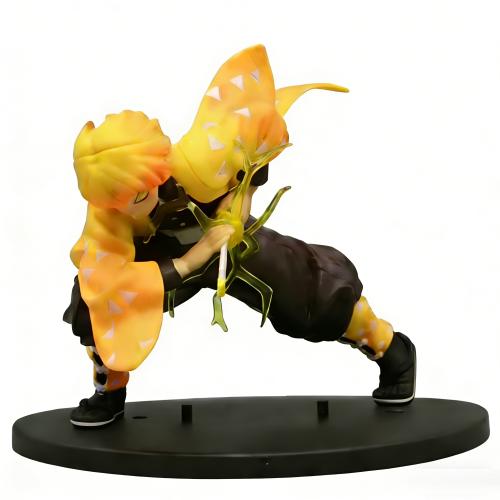 Hot Demon Slayer Anime Figure Tanjirou Agatsuma Zenitsu Kyoujurou Anime Model  Action Figure PVC collection Toy for Kids Gift